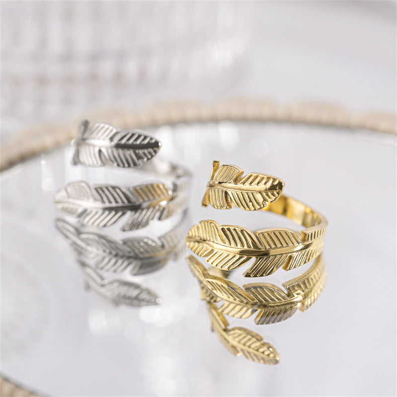 Free Spirit — Gold & Silver Open Ring