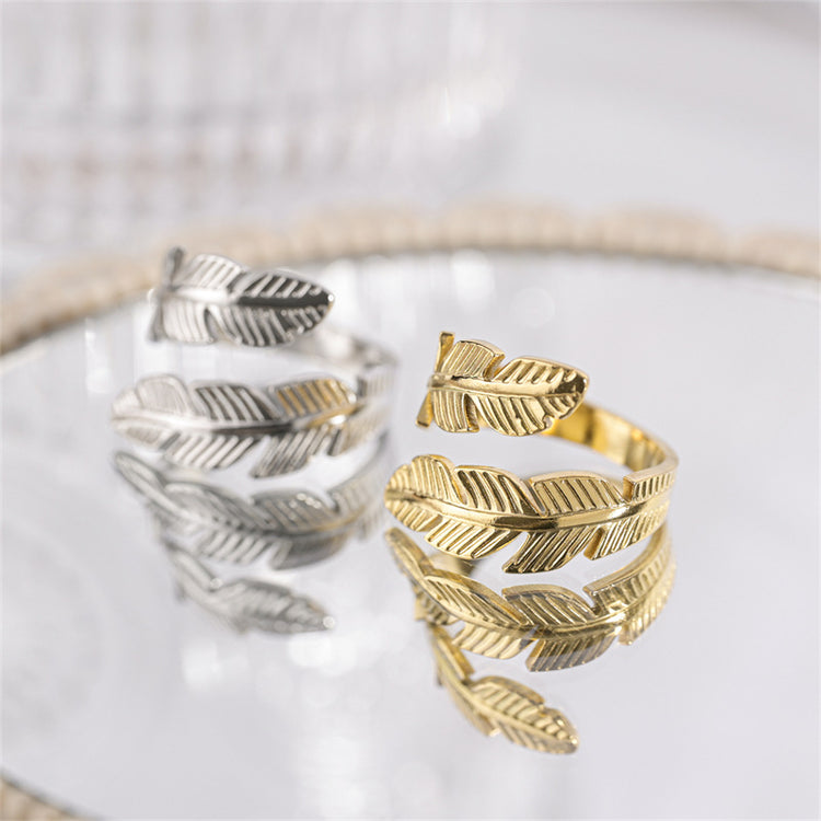 Free Spirit — Gold & Silver Open Ring