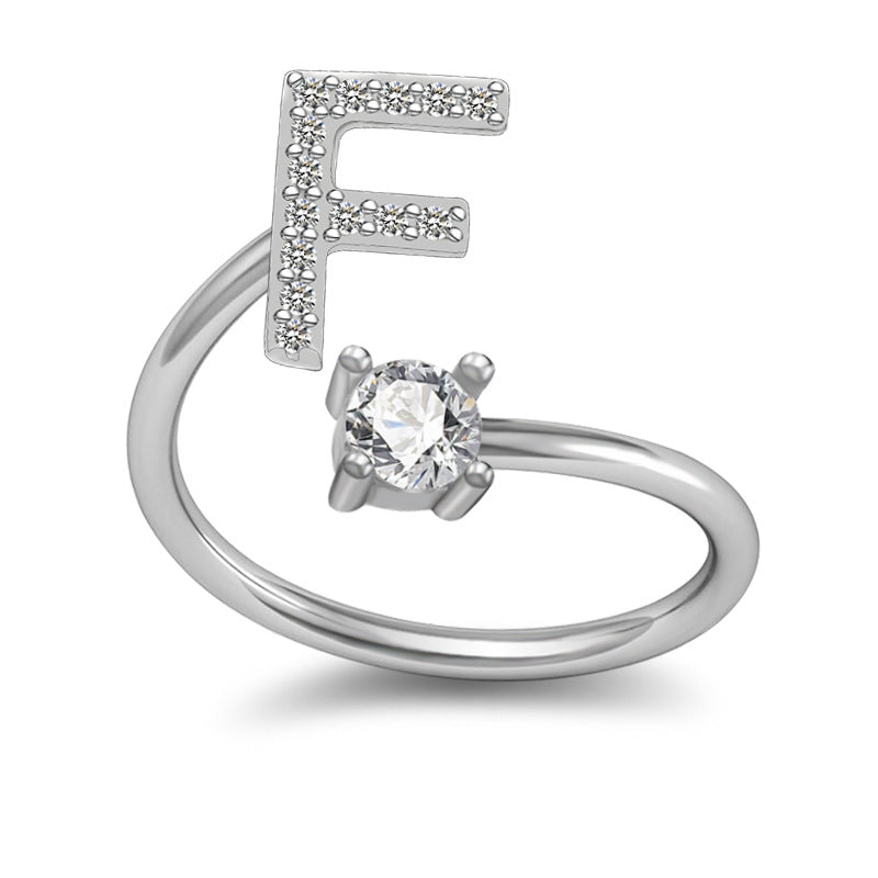 Your Initial, Your Story — Silver & Gold Letter Ring
