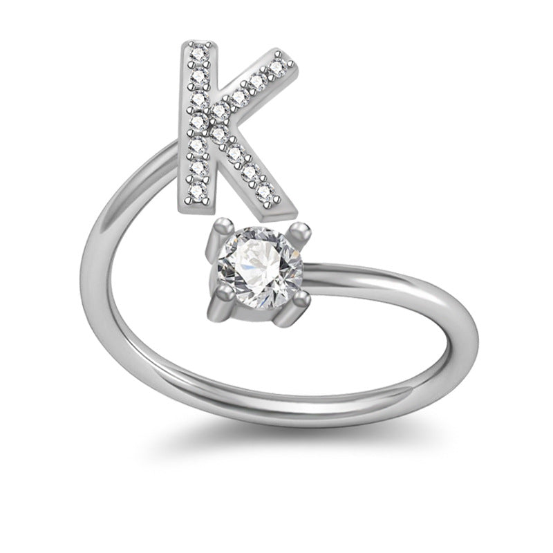 Your Initial, Your Story — Silver & Gold Letter Ring