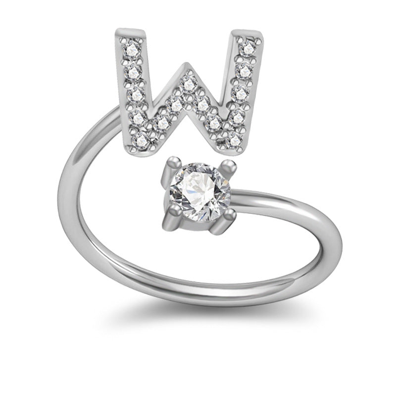 Your Initial, Your Story — Silver & Gold Letter Ring