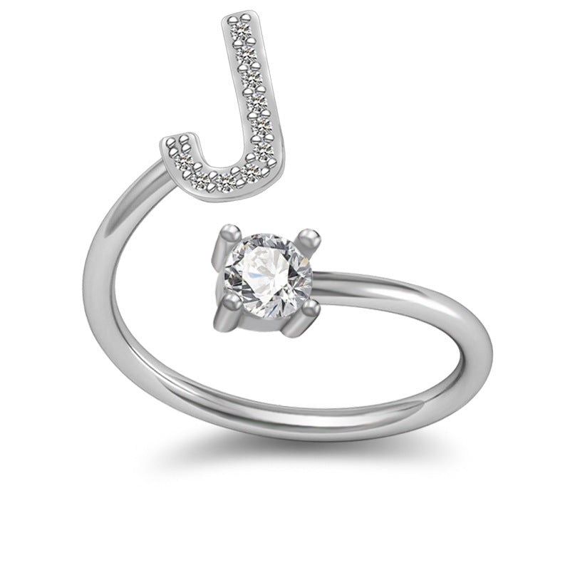 Your Initial, Your Story — Silver & Gold Letter Ring