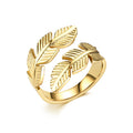 Free Spirit — Gold & Silver Open Ring