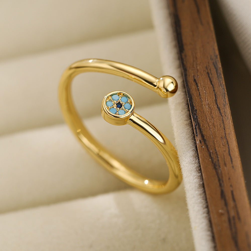Gold rings with infinite meaning♡