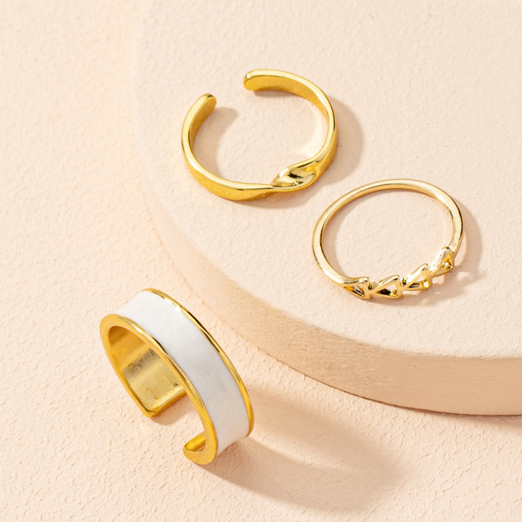Stack, Style, Shine — The Triple Threat Ring Set