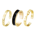 Stack, Style, Shine — The Triple Threat Ring Set