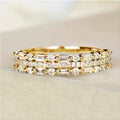 Three Layers, One Statement — Multilayer Zircon Ring