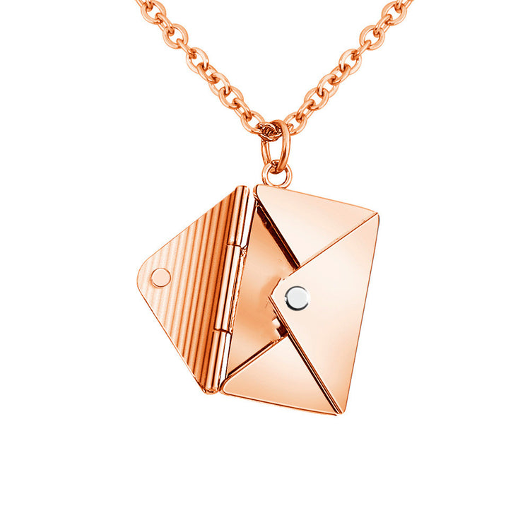 Love Letter Envelope Pendant Necklace💌🤍