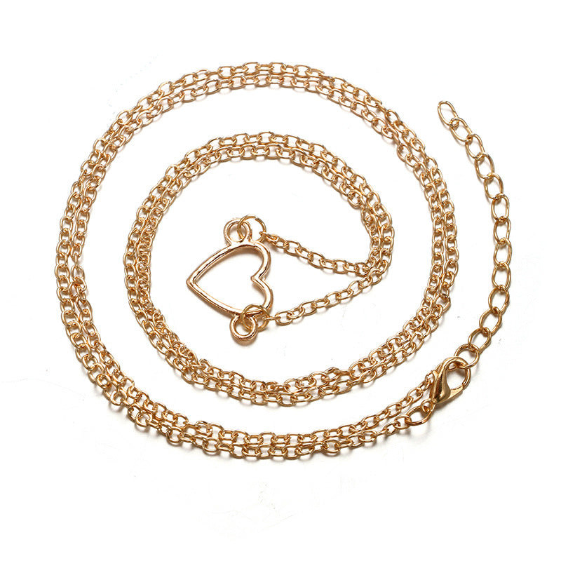 Peach Heart Waist Chain