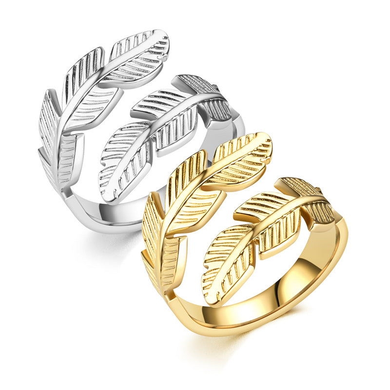Free Spirit — Gold & Silver Open Ring