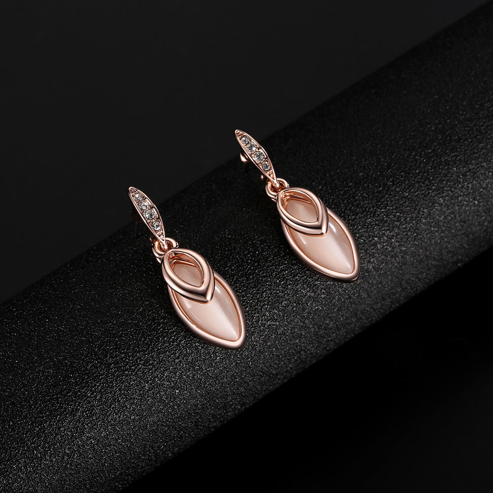 Bridal Gem Jewelry Set – Earrings & Necklace