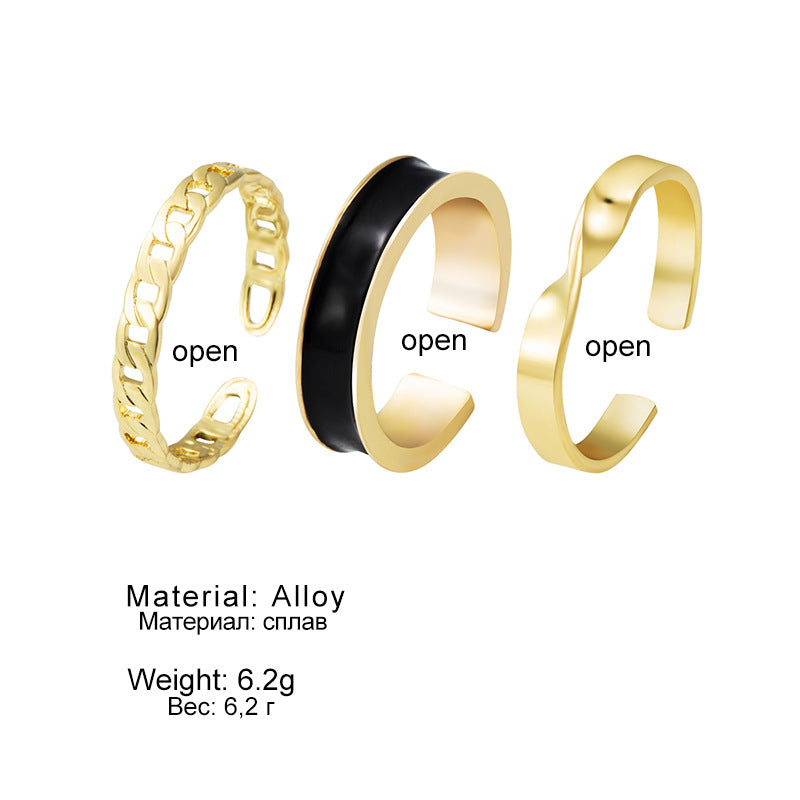 Stack, Style, Shine — The Triple Threat Ring Set