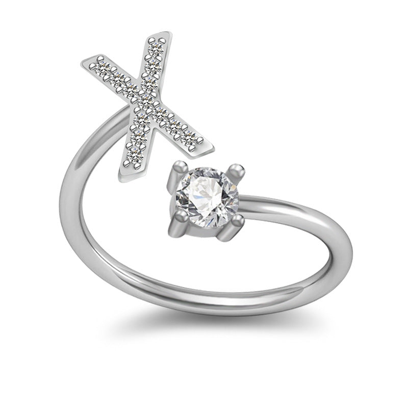 Your Initial, Your Story — Silver & Gold Letter Ring