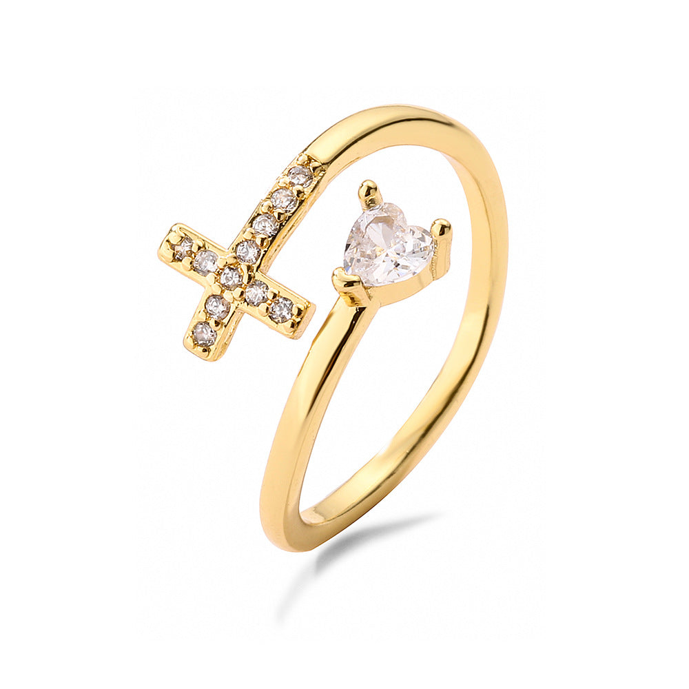 Gold rings with infinite meaning♡