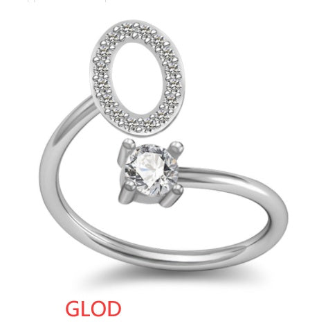 Your Initial, Your Story — Silver & Gold Letter Ring