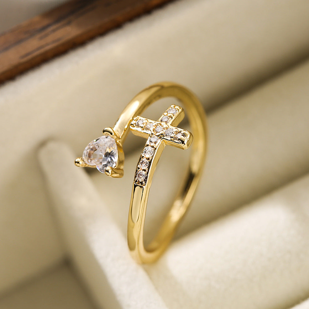 Gold rings with infinite meaning♡