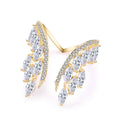 Wings on Your Finger — Angel Wing Rhinestone Ring