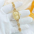 Retro Luxe Diamond-Encrusted Women's Watch