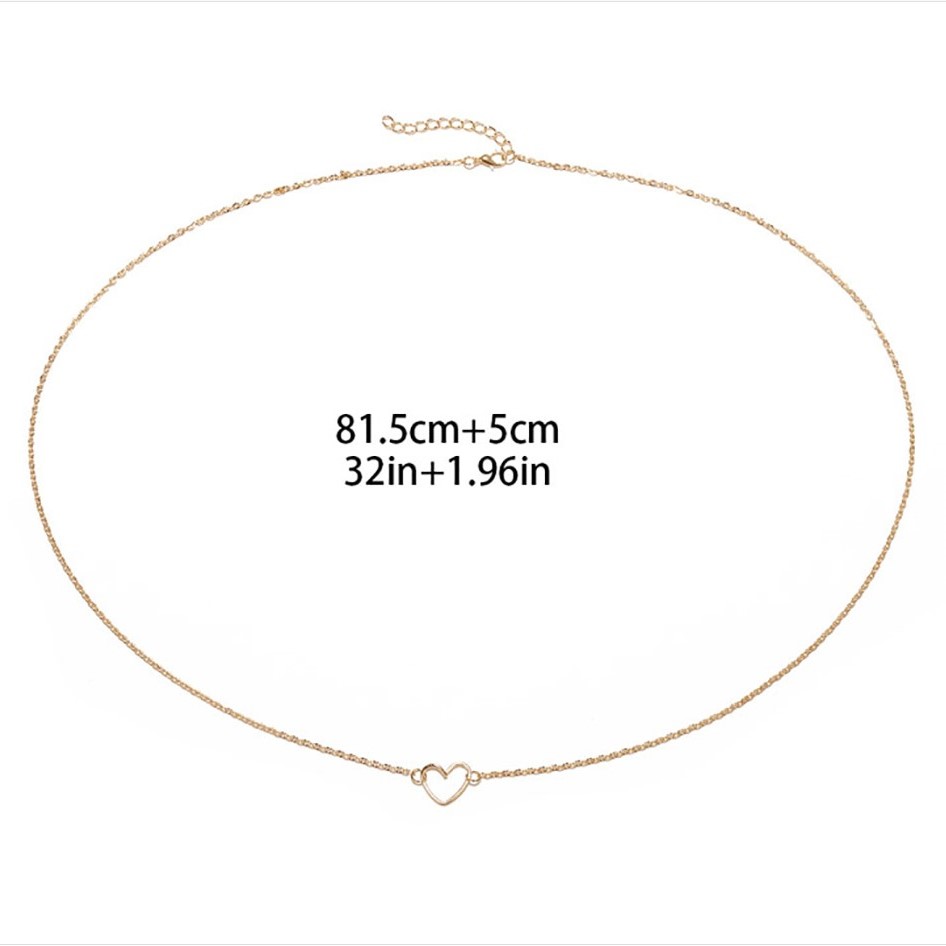 Peach Heart Waist Chain
