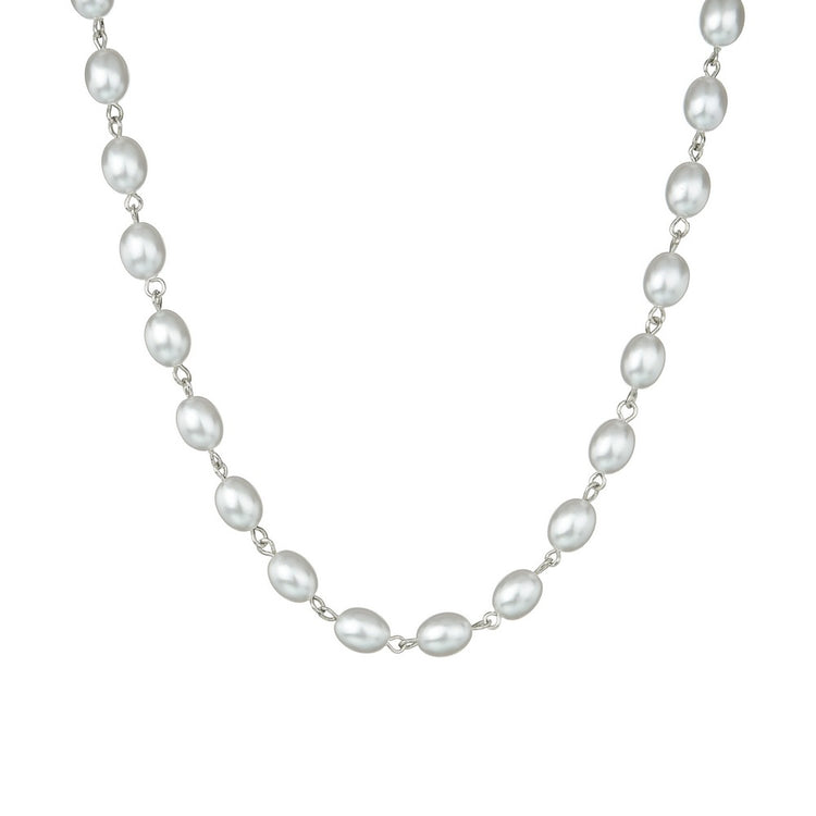 Elegant Pearl Clavicle Necklace