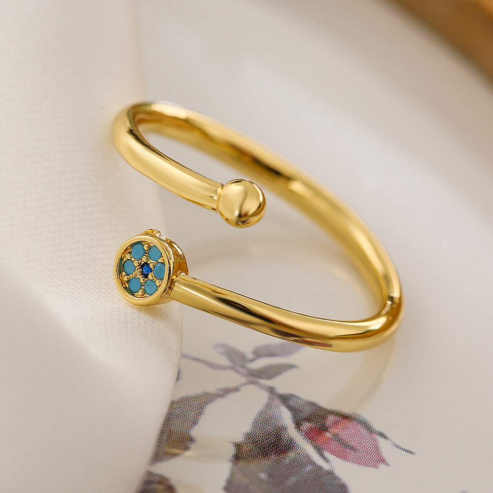 Gold rings with infinite meaning♡