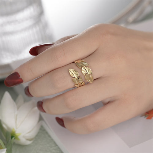 Free Spirit — Gold & Silver Open Ring
