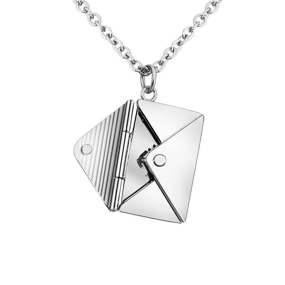 Love Letter Envelope Pendant Necklace💌🤍