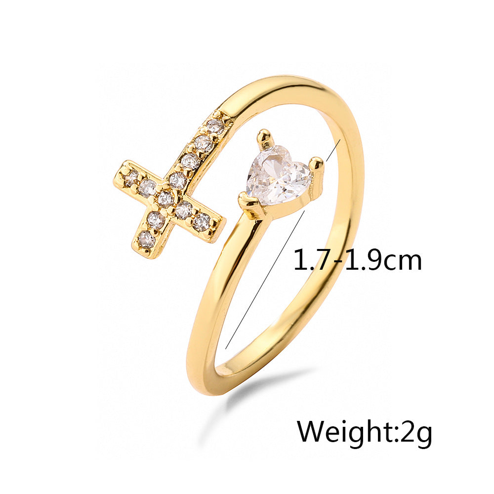 Gold rings with infinite meaning♡