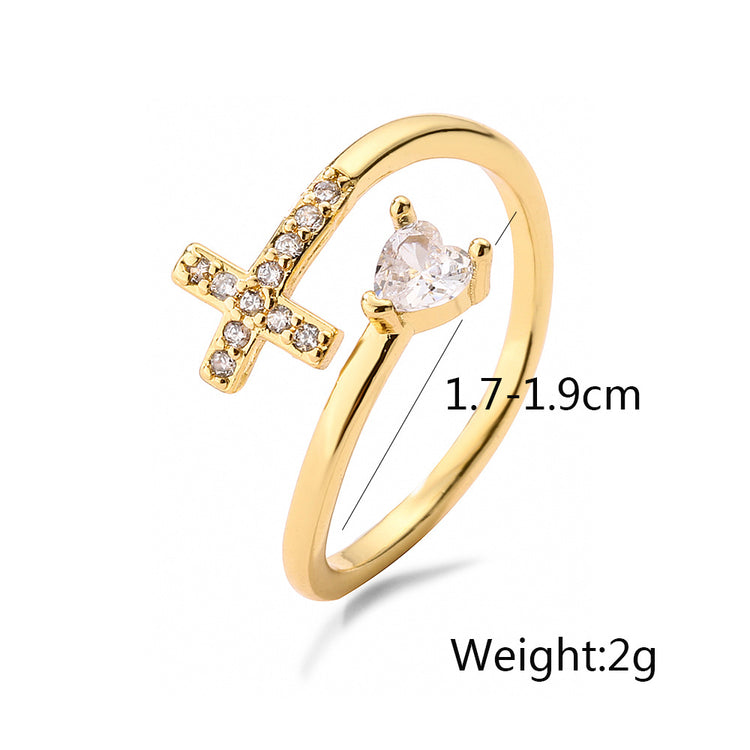 Gold rings with infinite meaning♡