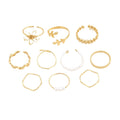 Petal & Polish — Glossy Flower Ring Set